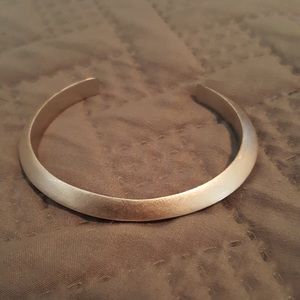 Miansai Silver Cuff Bangle Bracelet